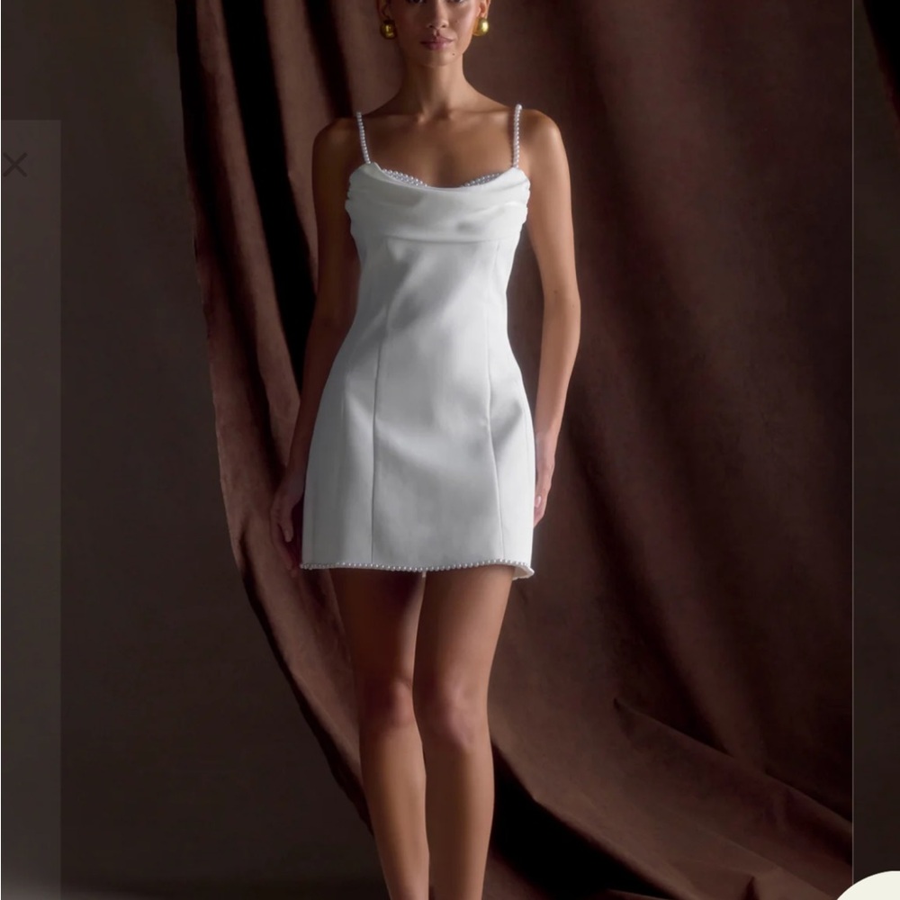 Meshki White Mini Dress
